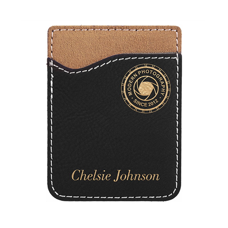 Laserable Leatherette Cell Phone Wallets Laserable Leatherette Cell Phone Wallets