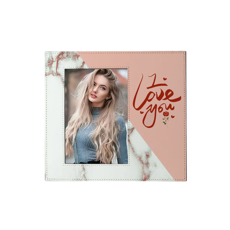 Sublimation Leatherette Photo Frame 4×6' Sublimation Leatherette Photo Frame 4×6'
