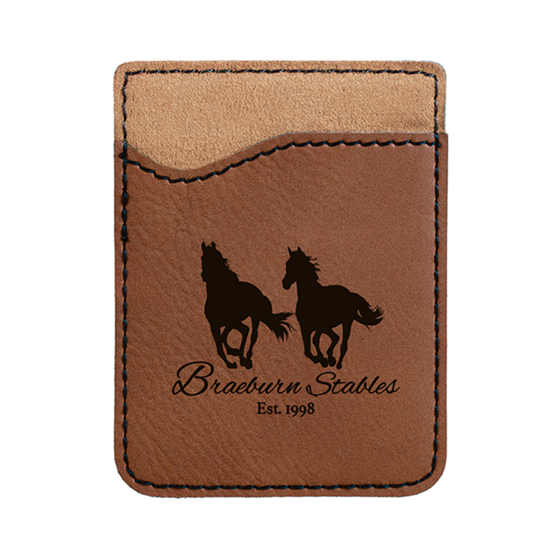 Laserable Leatherette Cell Phone Wallets Laserable Leatherette Cell Phone Wallets