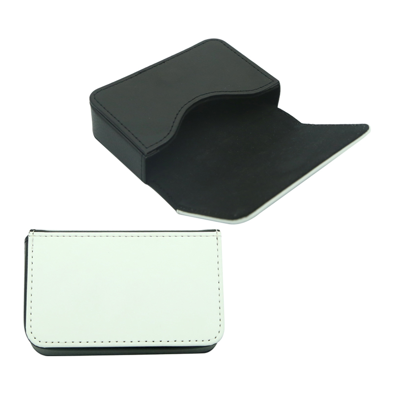 Sublimation Pu Leather Name Card Holder Sublimation Pu Leather Name Card Holder