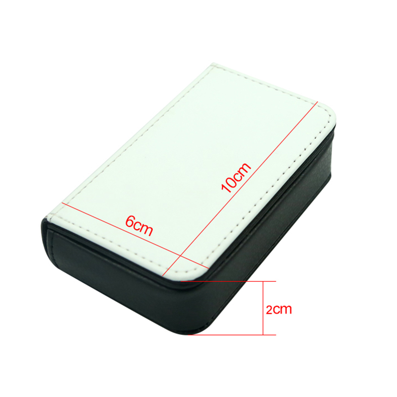 Sublimation Pu Leather Name Card Holder Sublimation Pu Leather Name Card Holder