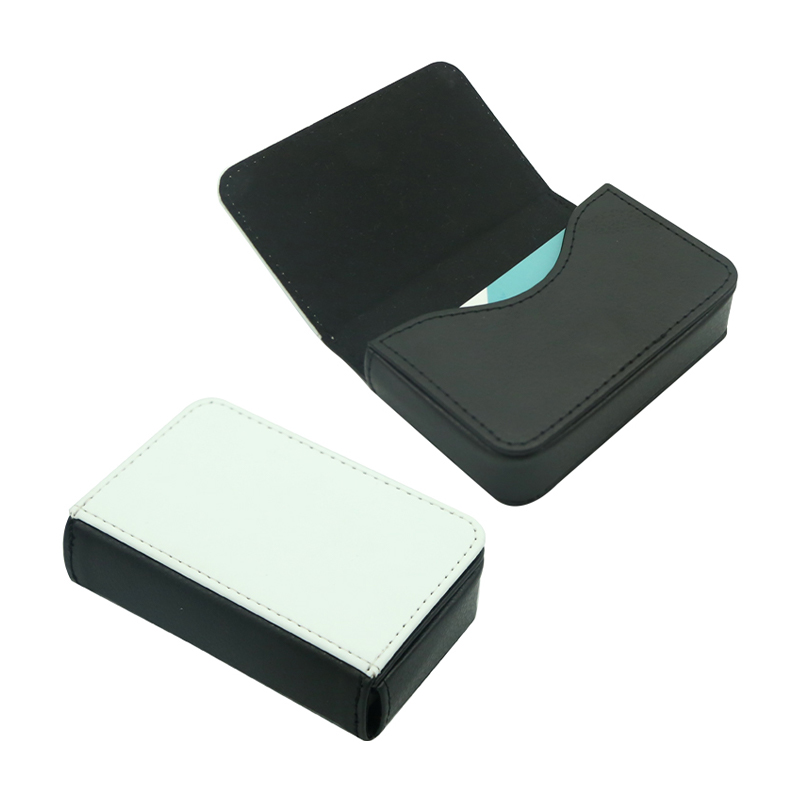Sublimation Pu Leather Name Card Holder Sublimation Pu Leather Name Card Holder