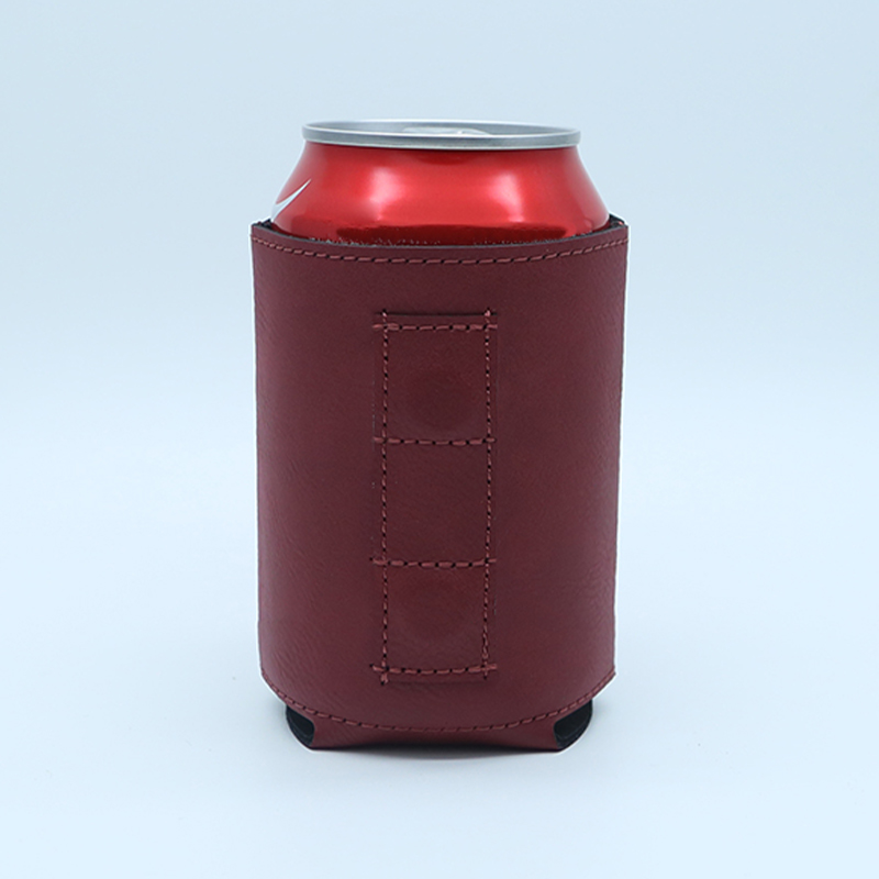 Laserable Leatherette Beverage Holder with Magnet Laserable Leatherette Beverage Holder with Magnet