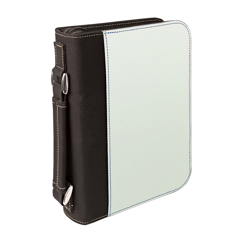 Sublimation Leatherette Book Cover with Zipper Closure