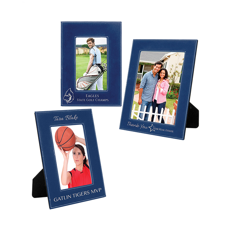 Laserable Leatherette Frames 4×6