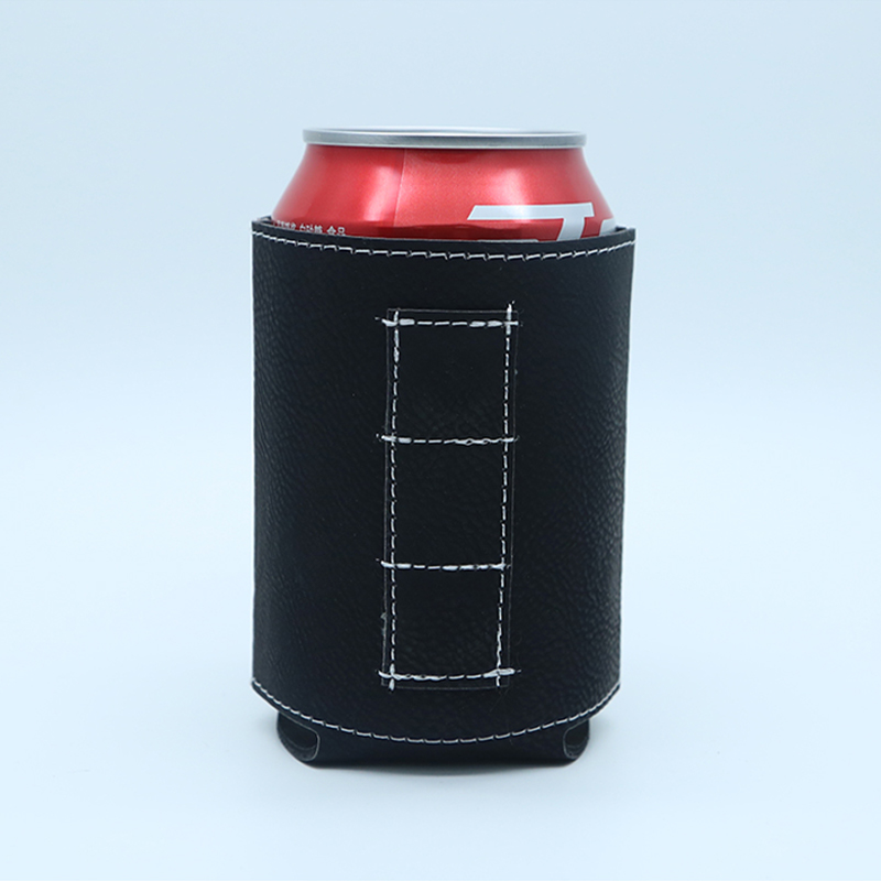 Laserable Leatherette Beverage Holder with Magnet Laserable Leatherette Beverage Holder with Magnet