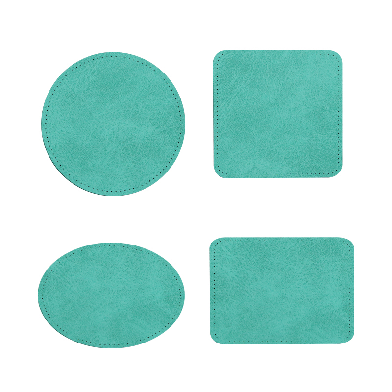 3' x 2' Rectangle Sublimation Leatherette Patches with Adhesive