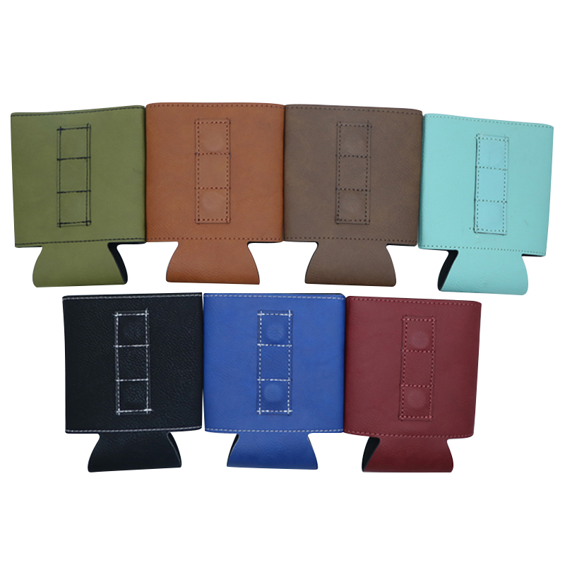 Laserable Leatherette Beverage Holder with Magnet Laserable Leatherette Beverage Holder with Magnet