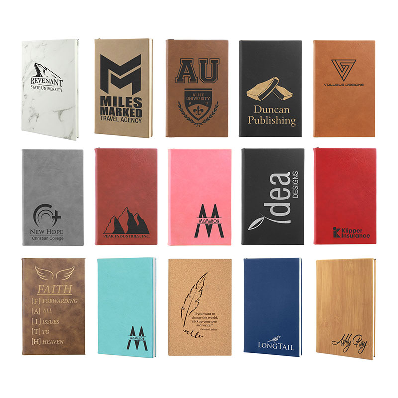 5 1/4' x 8 1/4'Leatherette Journals 5 1/4' x 8 1/4'Leatherette Journals