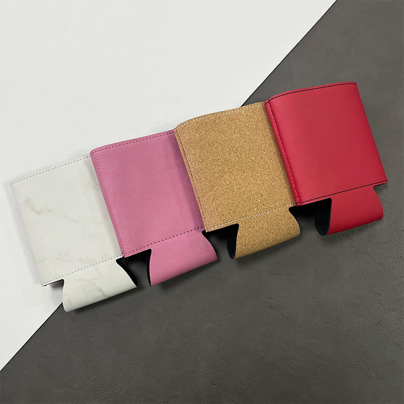 Laserable Leatherette Beverage Holder Laserable Leatherette Beverage Holder