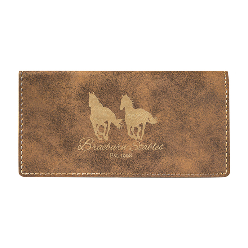 Laserable Leatherette Checkbook Covers Laserable Leatherette Checkbook Covers