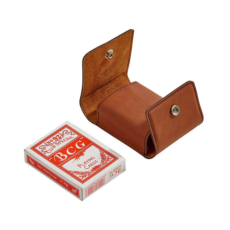 Laserable Leatherette Playing Card Box