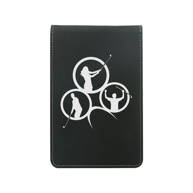 Laserable Leatherette Golf Scorecard Holder Laserable Leatherette Golf Scorecard Holder