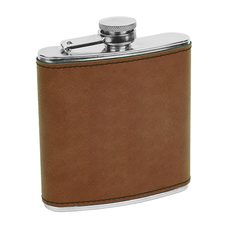 Laserable Leatherette Flasks Laserable Leatherette Flasks