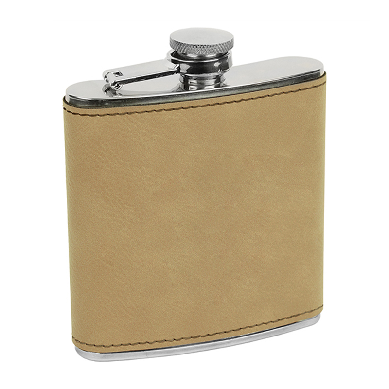 Laserable Leatherette Flasks Laserable Leatherette Flasks