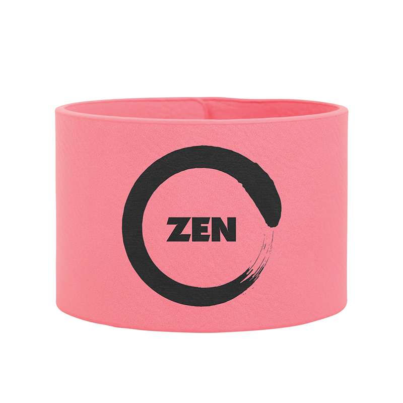 8 1/2' x 3/4' Laserable Leatherette Cuff Bracelet 8 1/2' x 3/4' Laserable Leatherette Cuff Bracelet