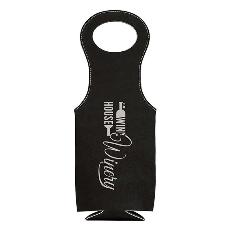 Leatherette Wine Bags Leatherette Wine Bags