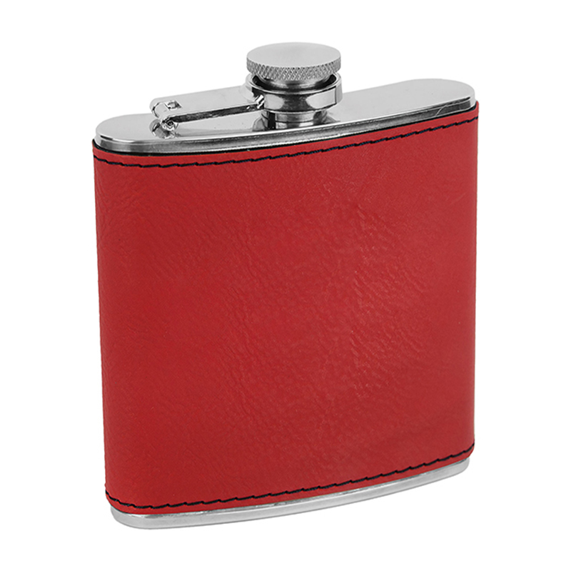Laserable Leatherette Flasks Laserable Leatherette Flasks