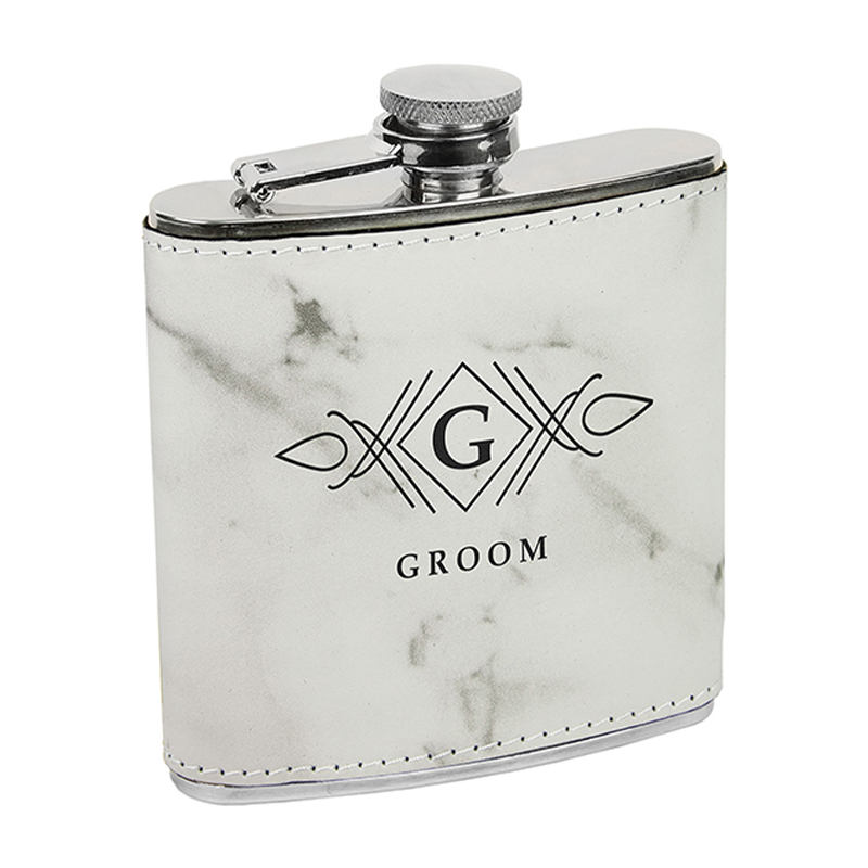 Laserable Leatherette Flasks Laserable Leatherette Flasks