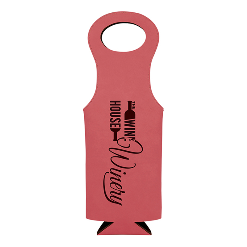 Leatherette Wine Bags Leatherette Wine Bags