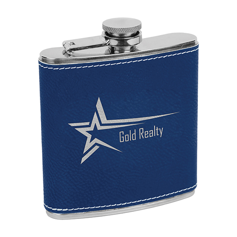 Laserable Leatherette Flasks Laserable Leatherette Flasks