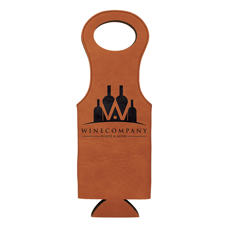 Leatherette Wine Bags Leatherette Wine Bags