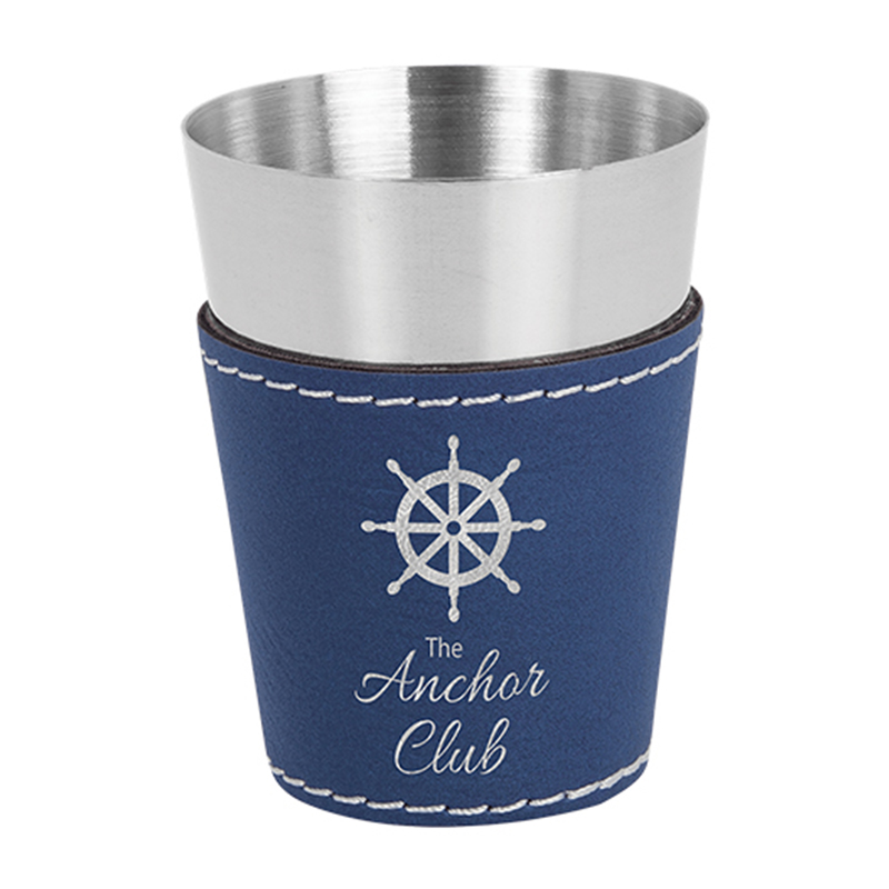 Leatherette Shot Glasses Leatherette Shot Glasses