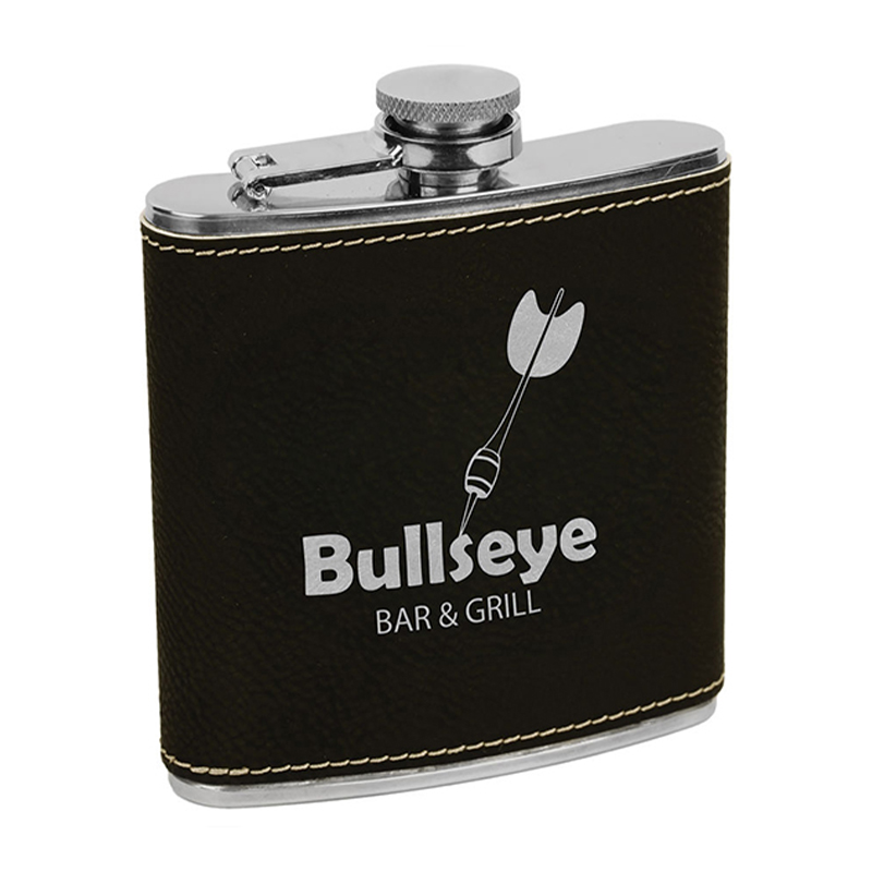 Laserable Leatherette Flasks Laserable Leatherette Flasks