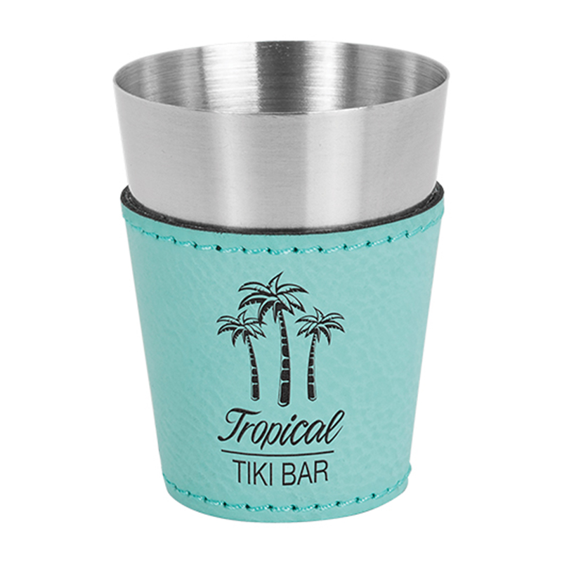 Leatherette Shot Glasses Leatherette Shot Glasses