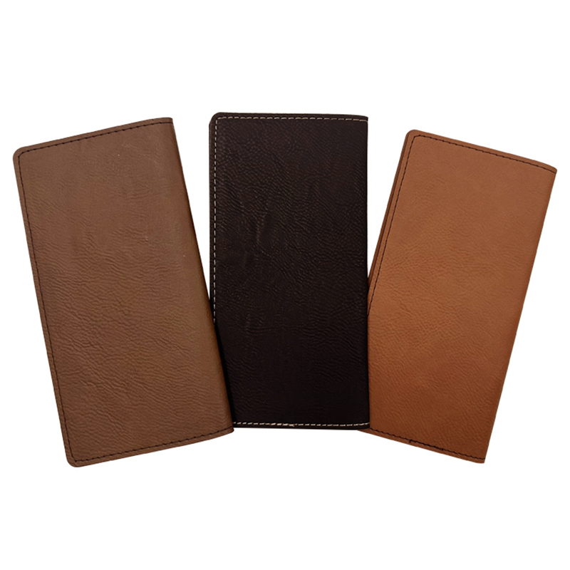 Laserable Leatherette Checkbook Covers
