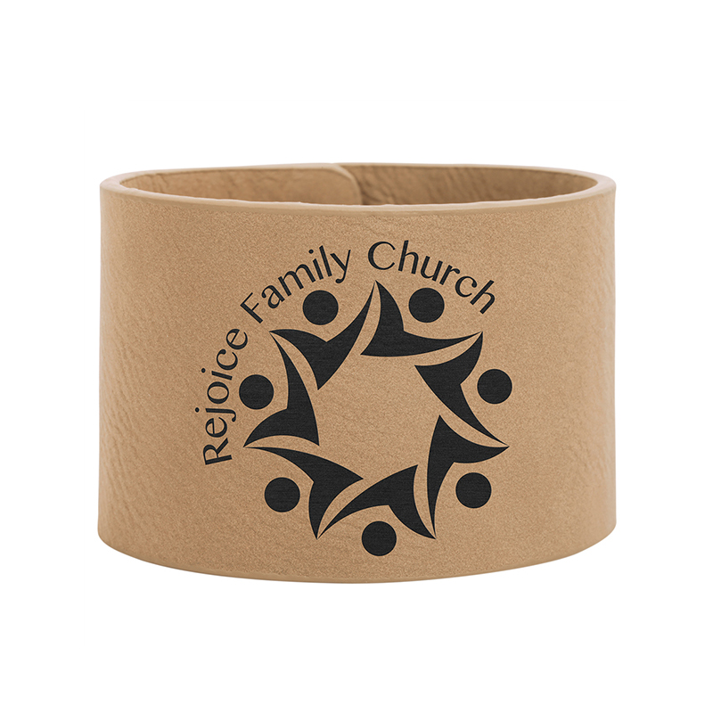 9 1/2' x 1' Laserable Leatherette Cuff Bracelet 9 1/2' x 1' Laserable Leatherette Cuff Bracelet