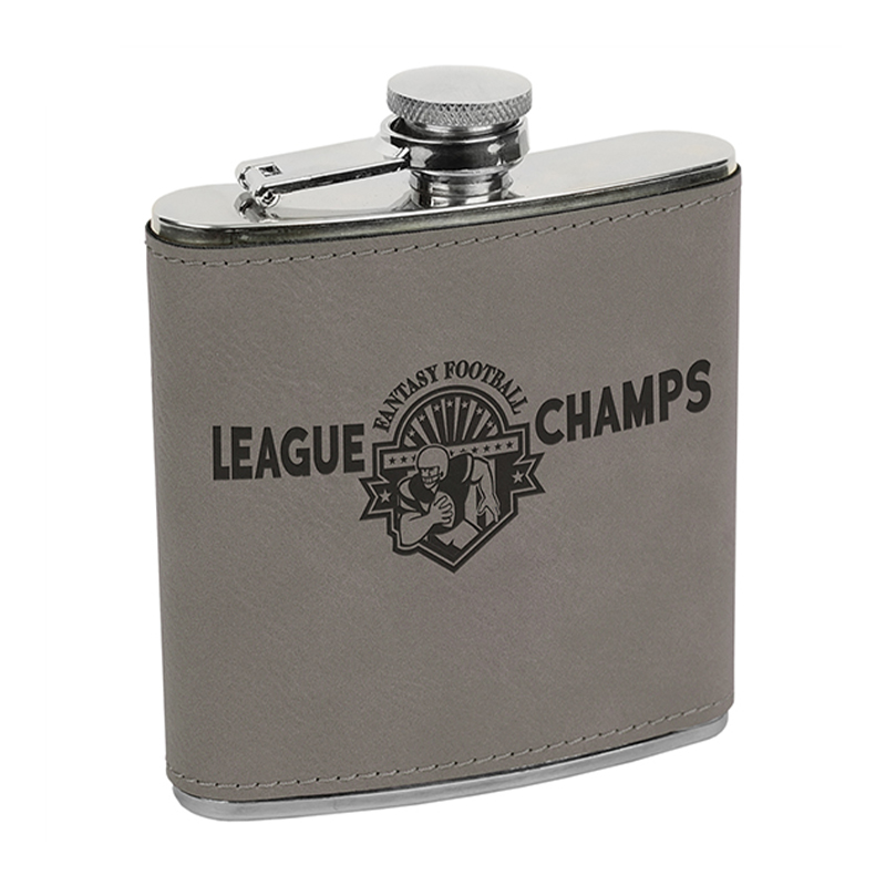 Laserable Leatherette Flasks Laserable Leatherette Flasks