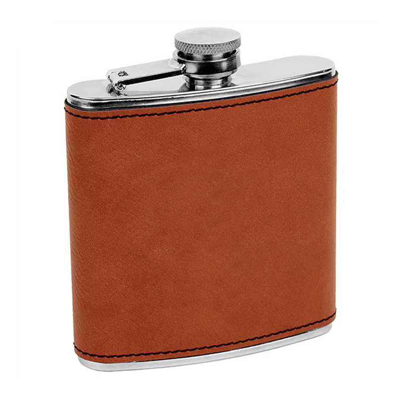 Laserable Leatherette Flasks Laserable Leatherette Flasks