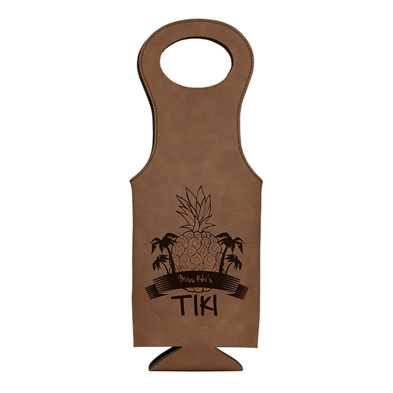 Leatherette Wine Bags Leatherette Wine Bags