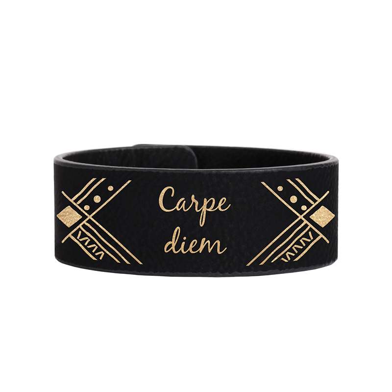 9 1/2' x 1' Laserable Leatherette Cuff Bracelet 9 1/2' x 1' Laserable Leatherette Cuff Bracelet