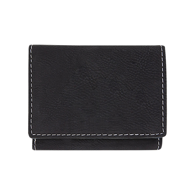 Laserable Leatherette Trifold Wallet Laserable Leatherette Trifold Wallet