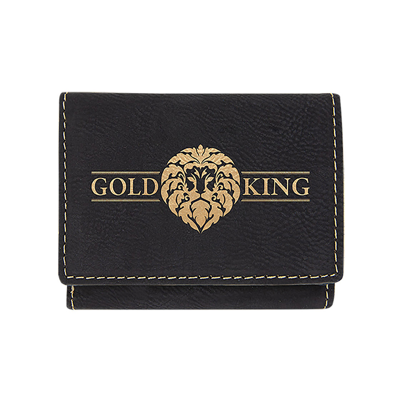 Laserable Leatherette Trifold Wallet Laserable Leatherette Trifold Wallet