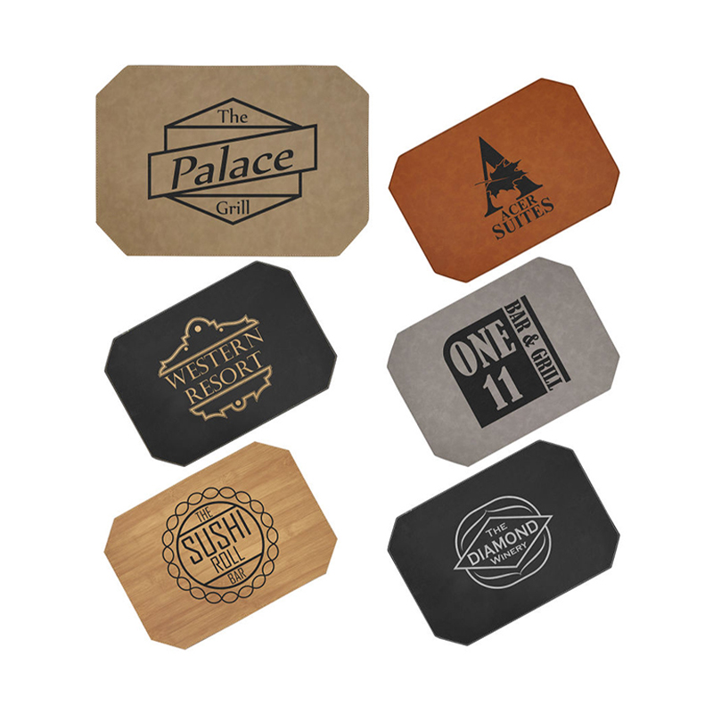 Laserable Leatherette Placemats Laserable Leatherette Placemats
