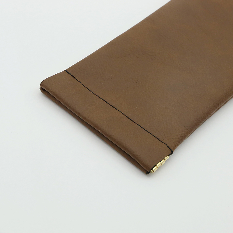 Laserable Leatherette Spring Pouch Bag Laserable Leatherette Spring Pouch Bag