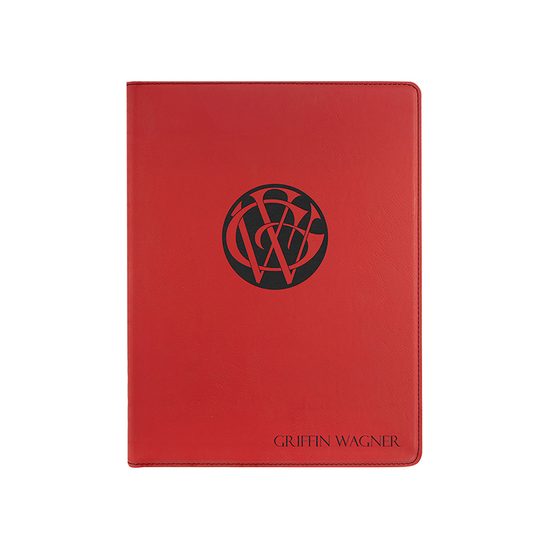 Leatherette Portfolio 7' × 9'