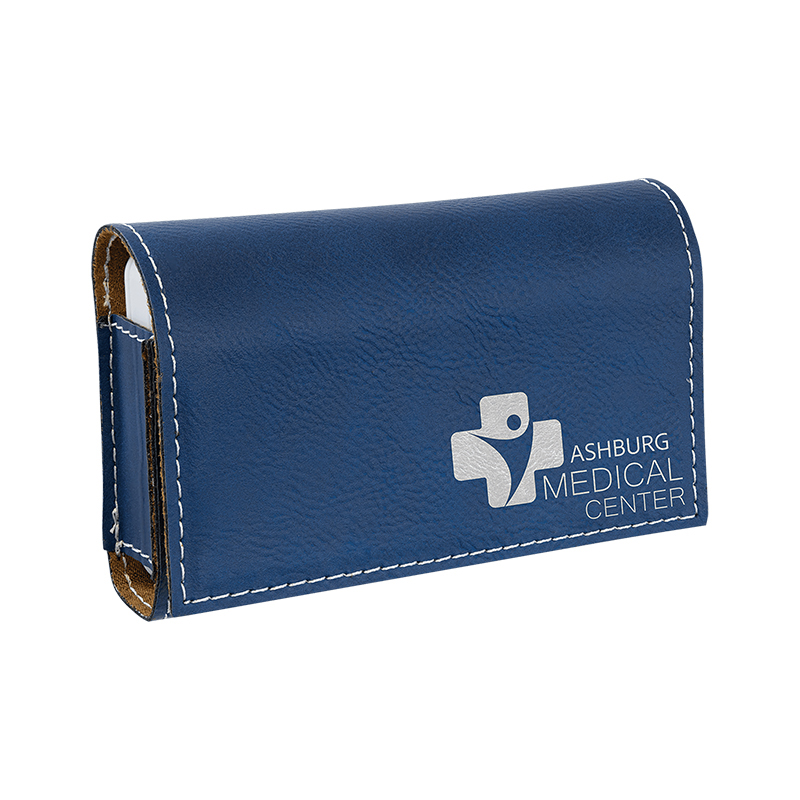 4 3/4' x 3 1/8' Laserable Leatherette Pill Box 4 3/4' x 3 1/8' Laserable Leatherette Pill Box