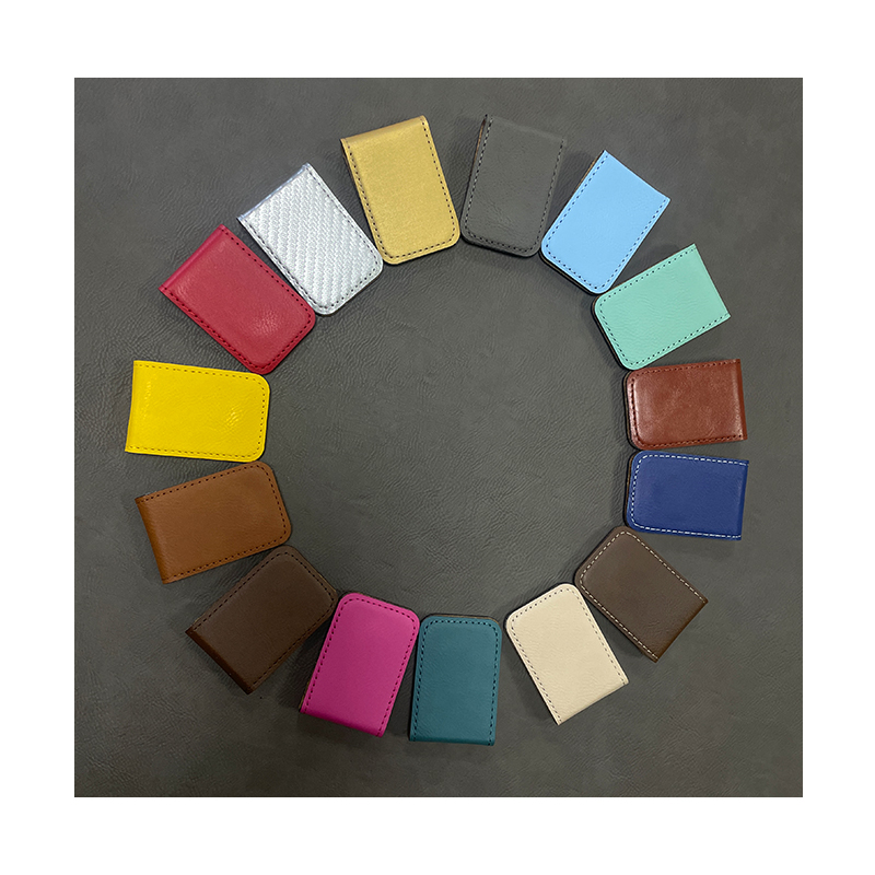Laserable Leatherette Money Clip Laserable Leatherette Money Clip