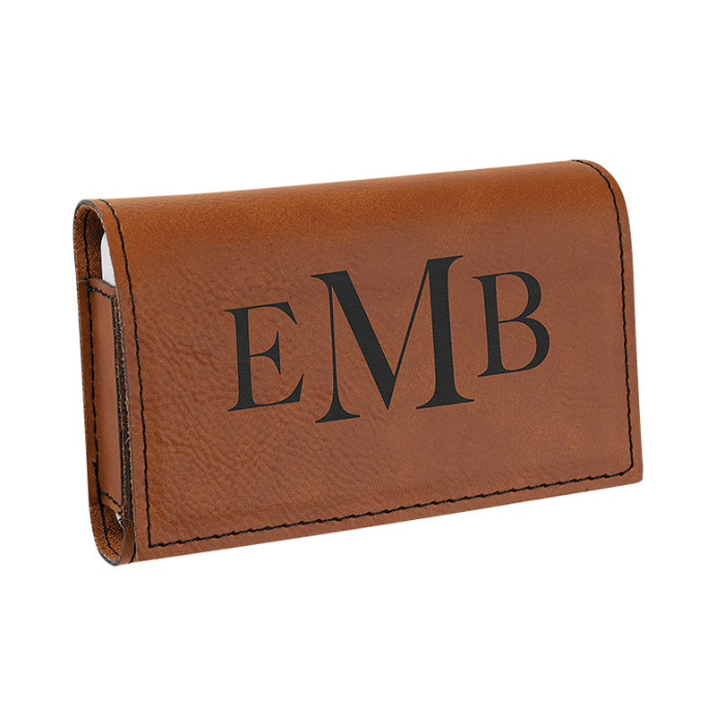 4 3/4' x 3 1/8' Laserable Leatherette Pill Box 4 3/4' x 3 1/8' Laserable Leatherette Pill Box