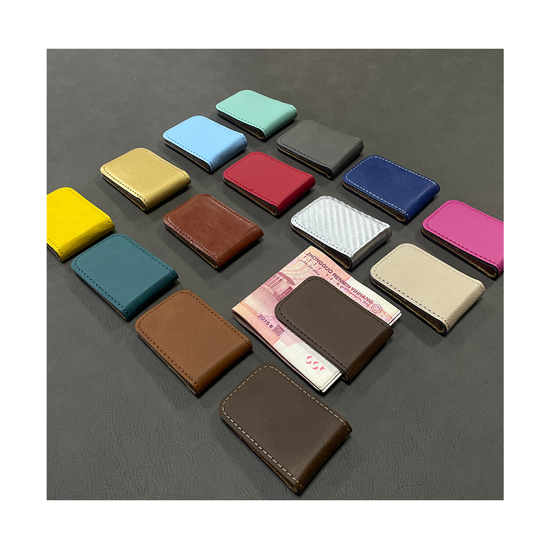 Laserable Leatherette Money Clip Laserable Leatherette Money Clip