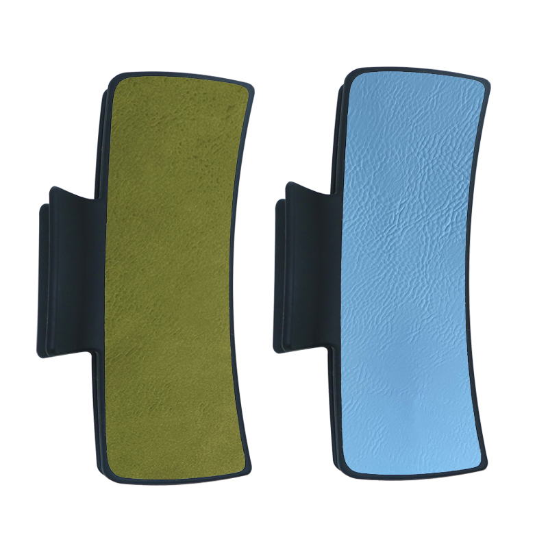 Laserable Leatherette Hair Clip Laserable Leatherette Hair Clip