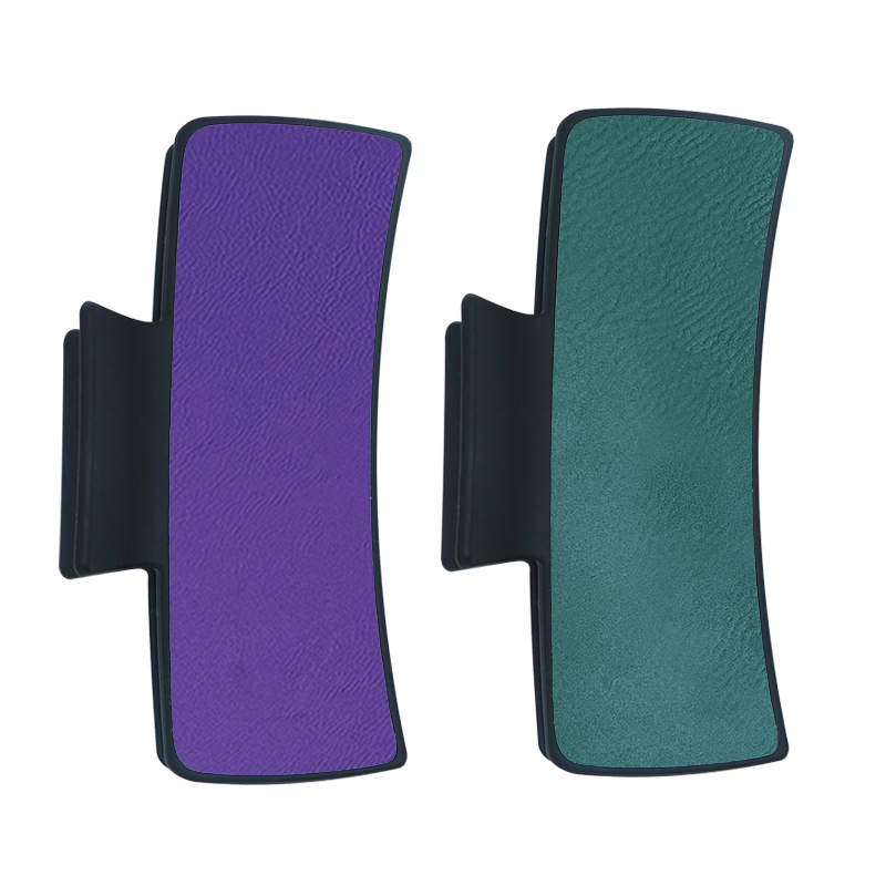 Laserable Leatherette Hair Clip Laserable Leatherette Hair Clip