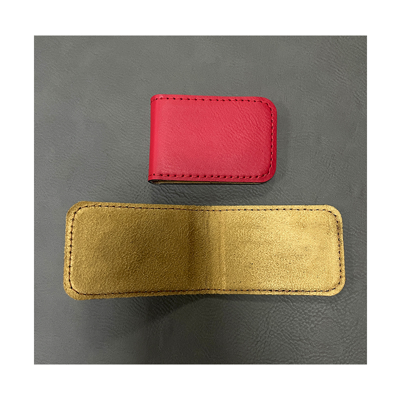 Laserable Leatherette Money Clip Laserable Leatherette Money Clip
