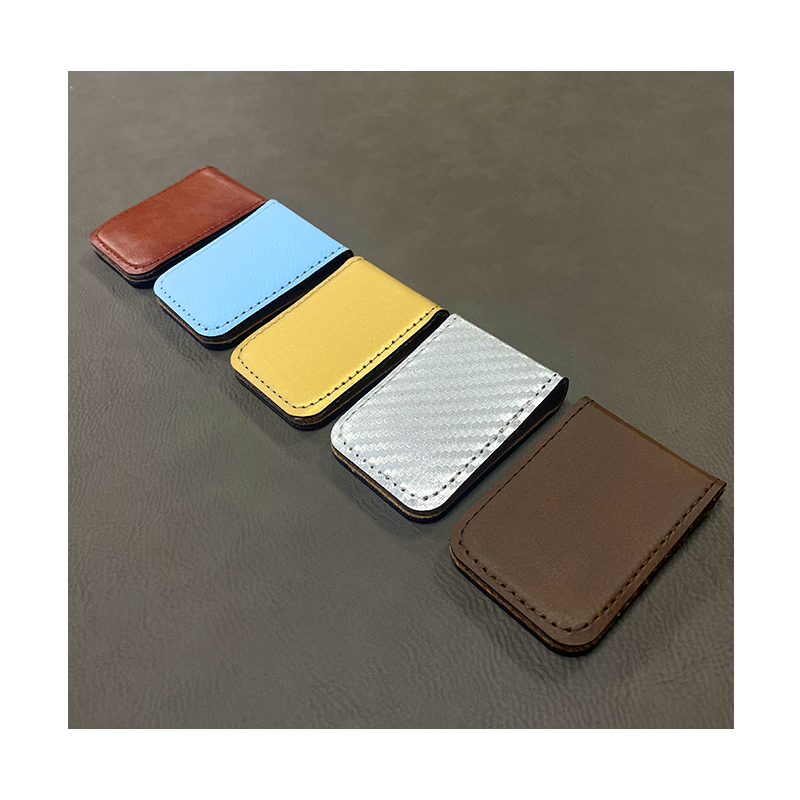 Laserable Leatherette Money Clip Laserable Leatherette Money Clip