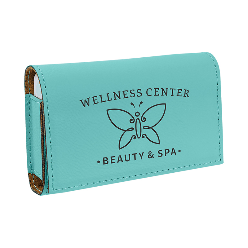 9 3/4' x 2 1/2' Laserable Leatherette Pill Box 9 3/4' x 2 1/2' Laserable Leatherette Pill Box