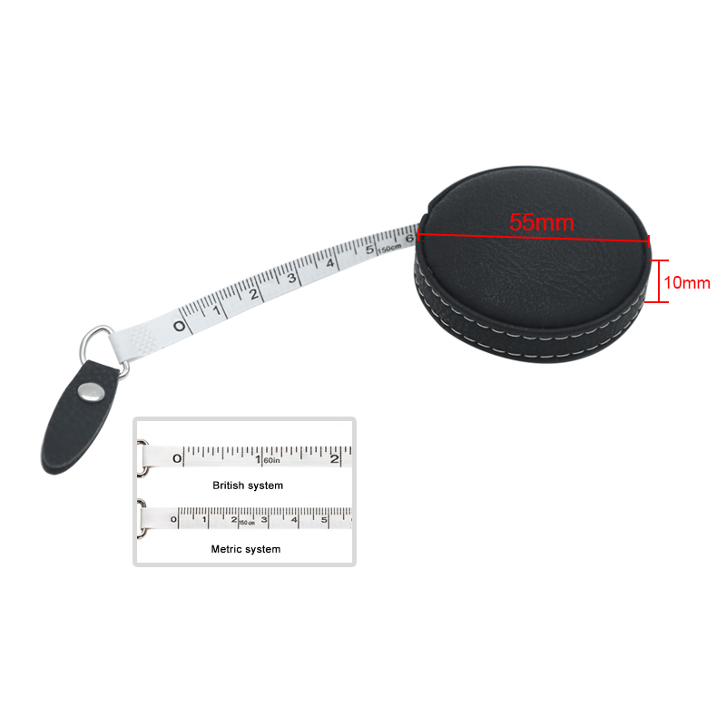 Laserable Leatherette Measuring Tape Laserable Leatherette Measuring Tape